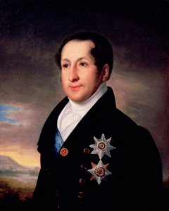 Retrato del Príncipe Sergej Golitsyn (1774-1859), post 1828